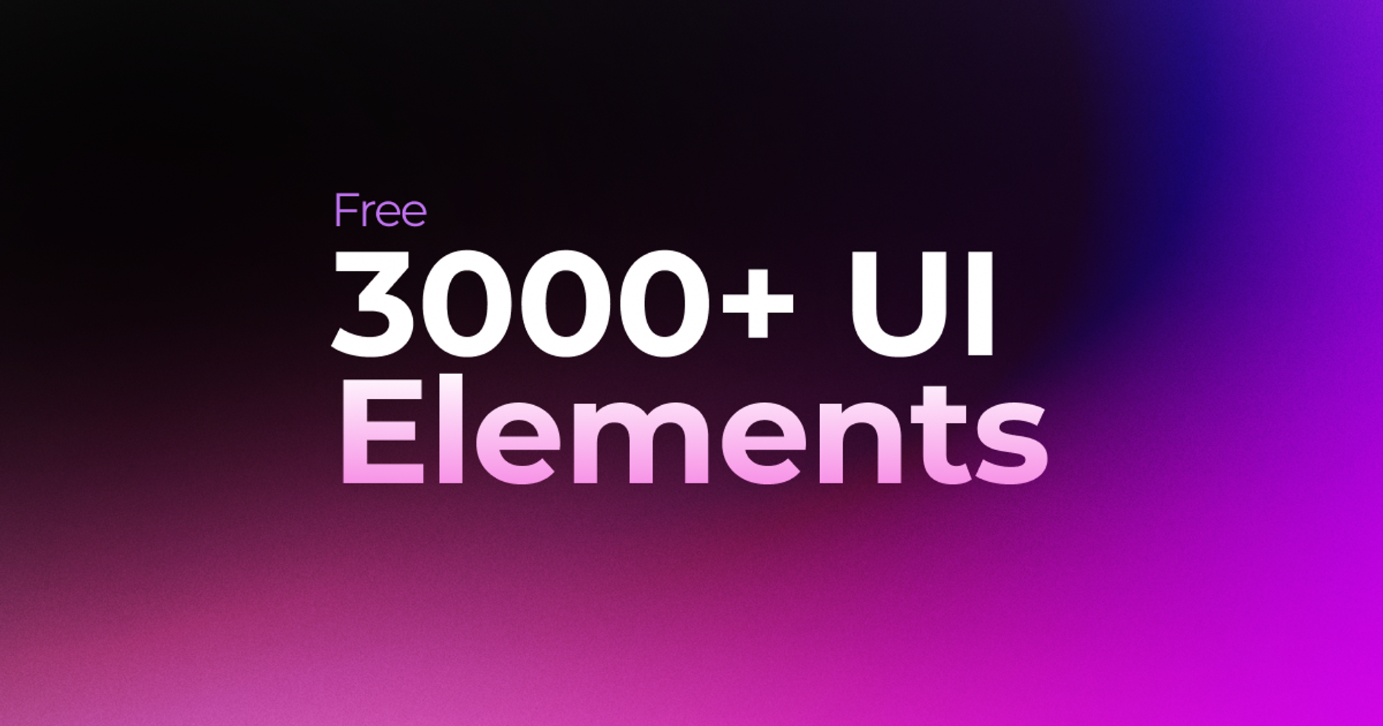 Explore 3000+ Free UI Elements: CSS & Tailwind