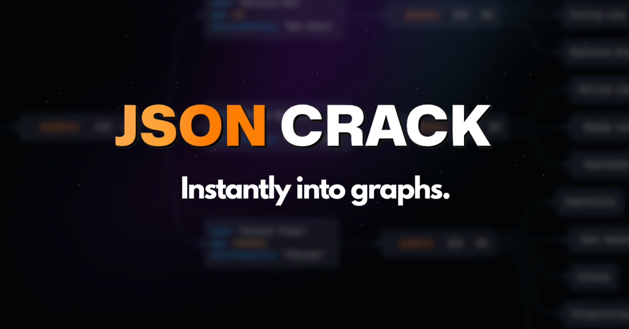 JSON Crack - Visualize Data to Graphs
