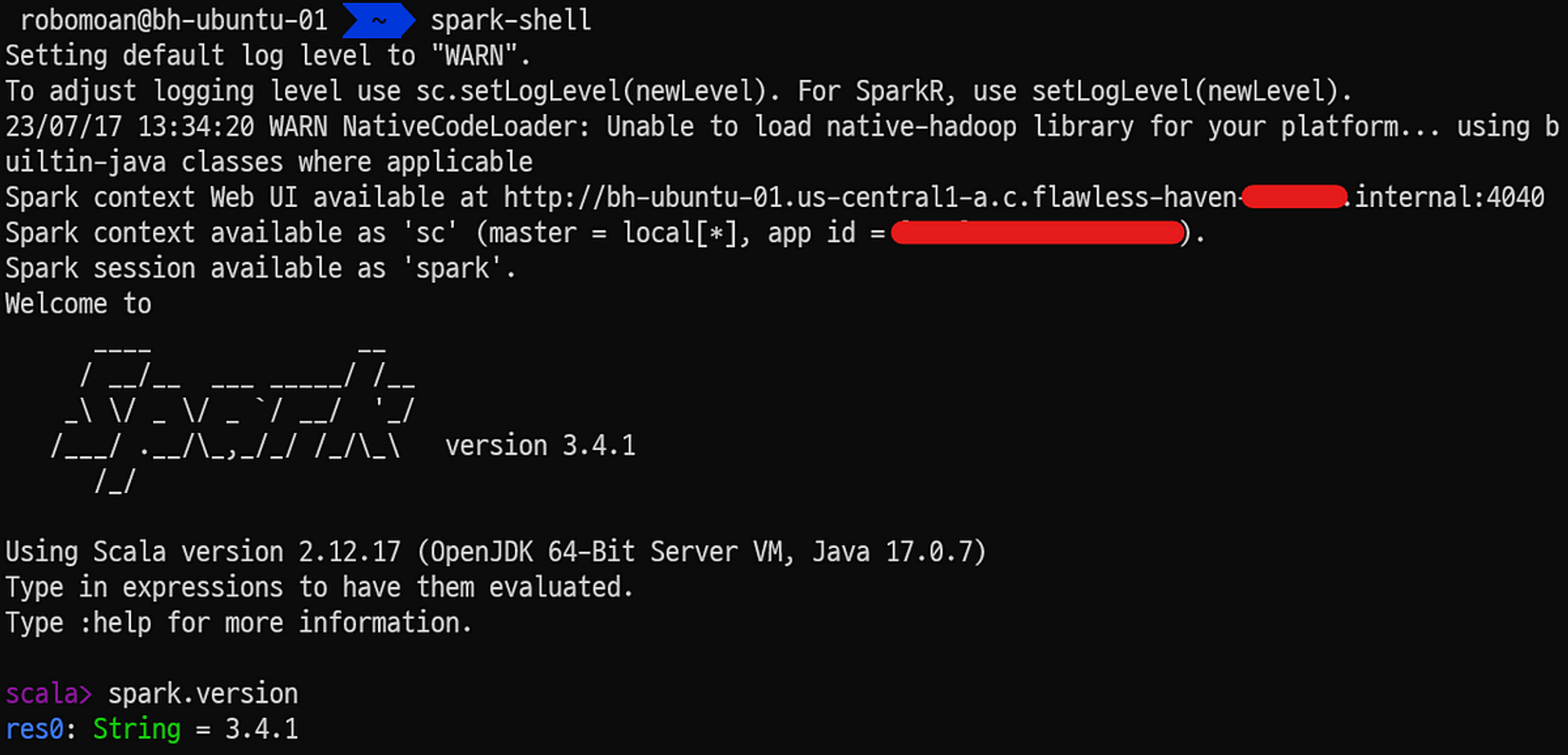 Ubuntu 환경에서 Apache Spark 설치하기