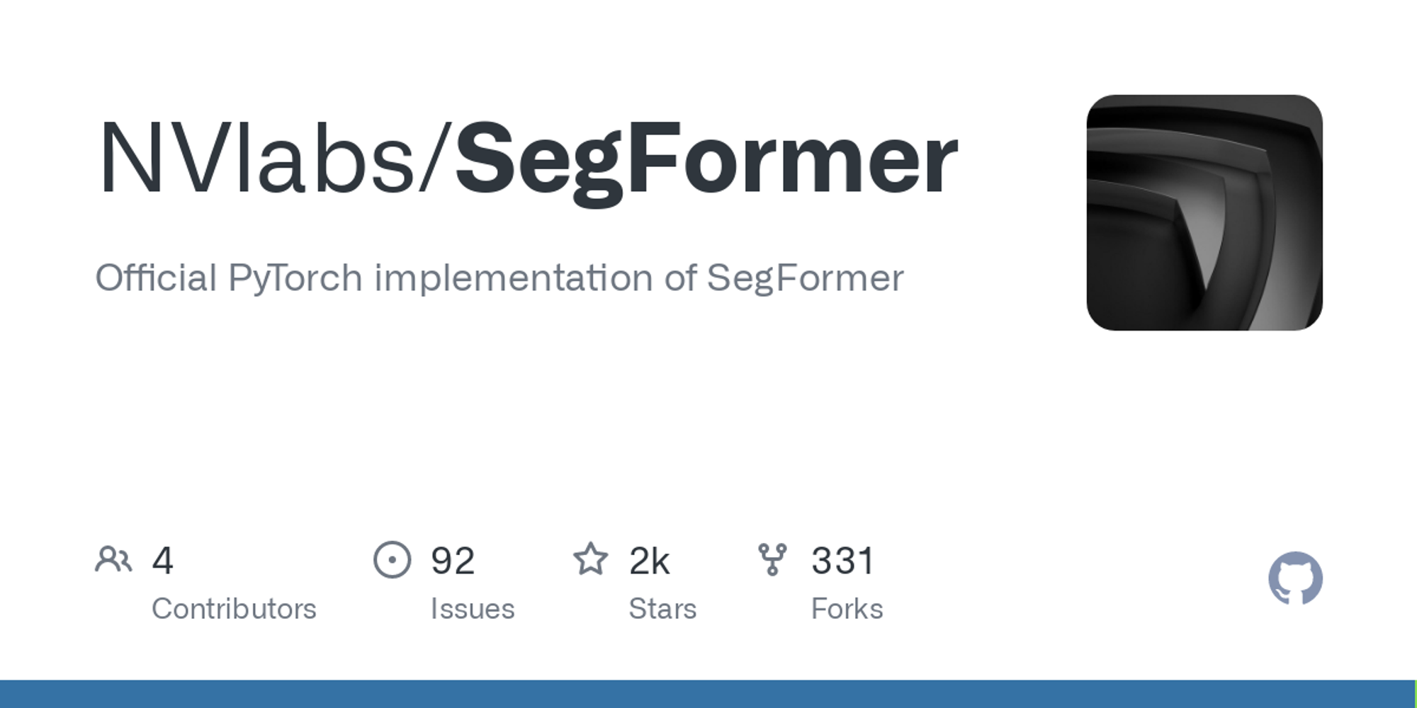 GitHub - NVlabs/SegFormer: Official PyTorch implementation of SegFormer