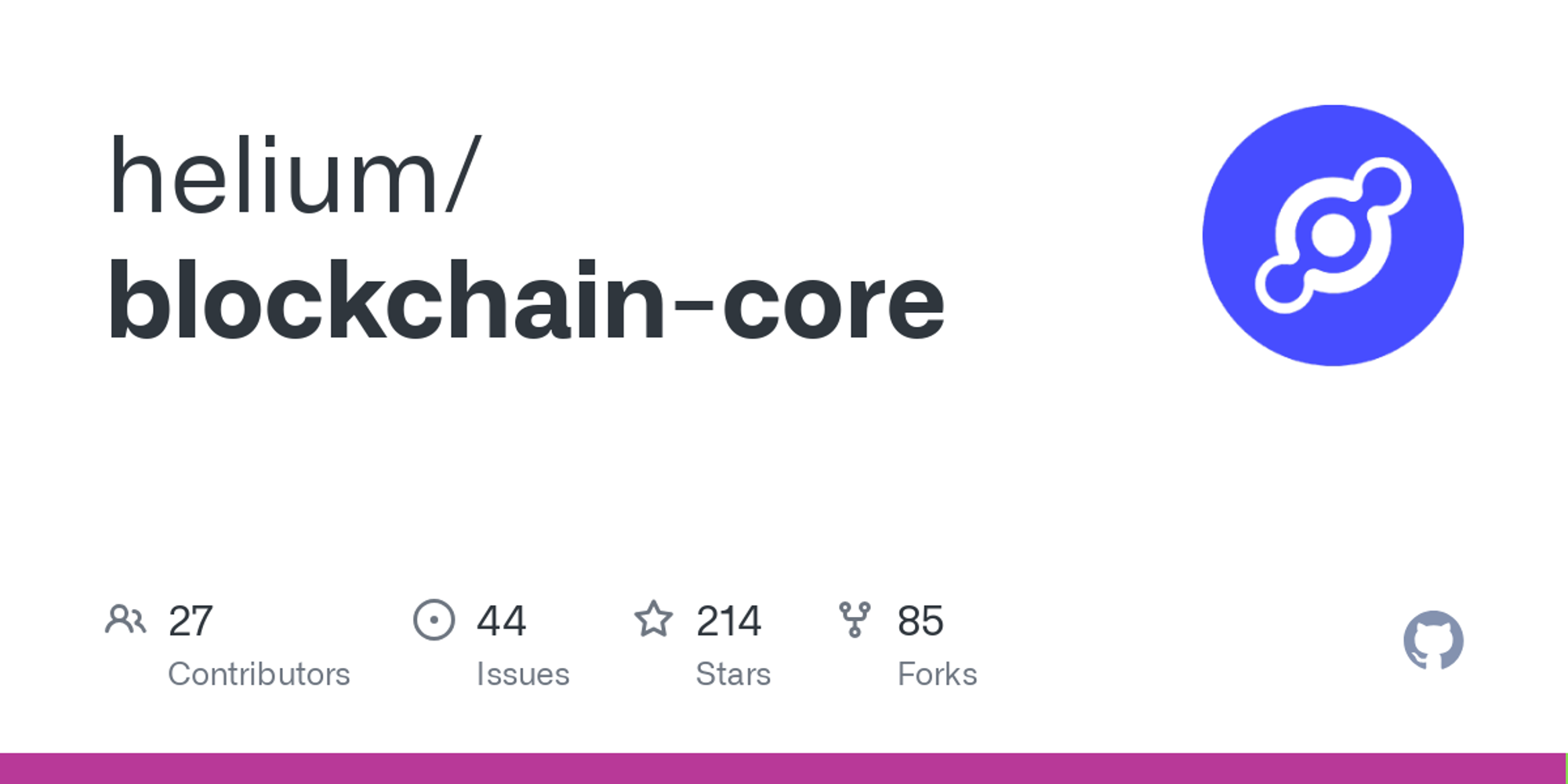 GitHub - helium/blockchain-core