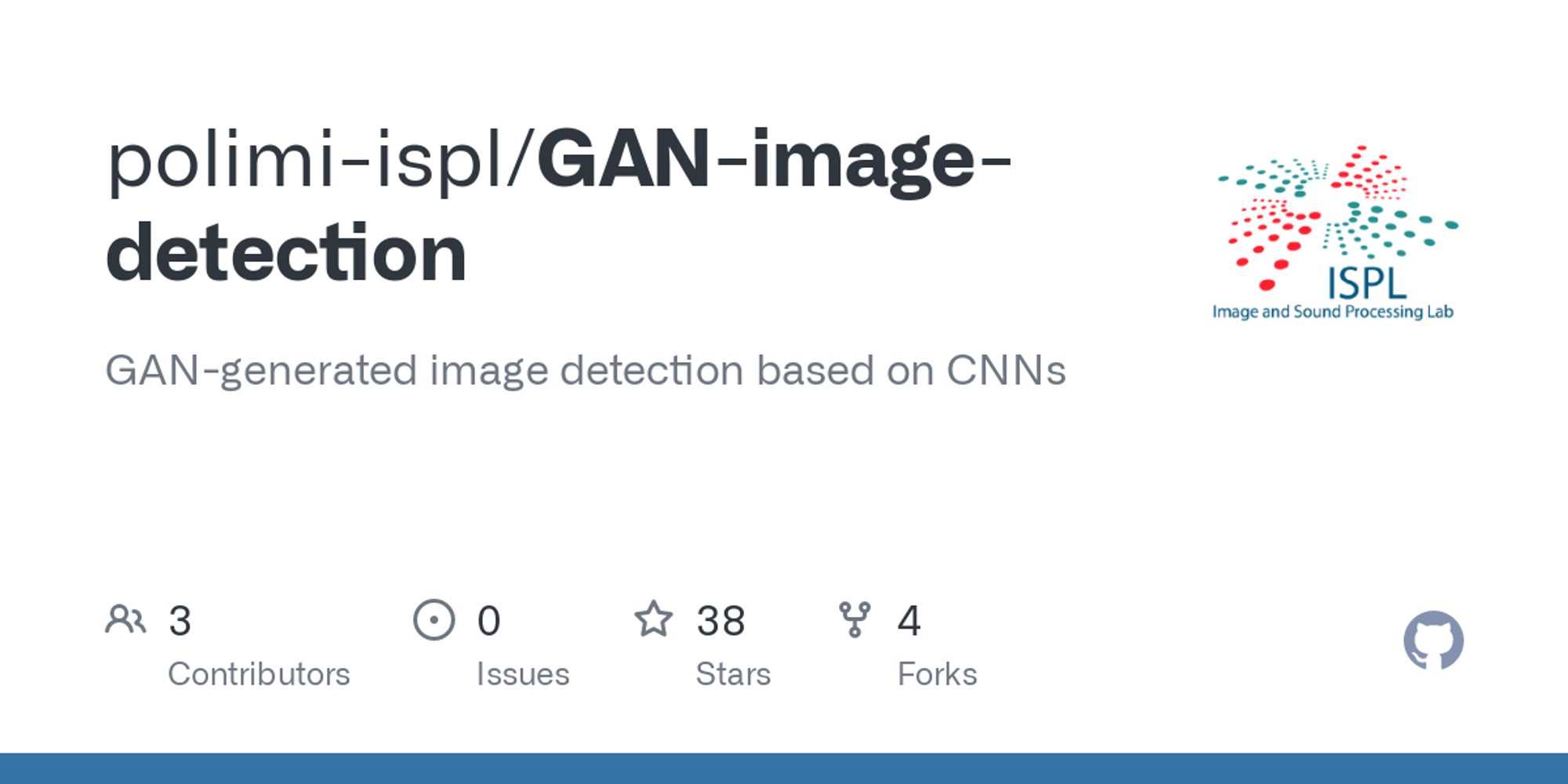 GitHub - polimi-ispl/GAN-image-detection: GAN-generated image detection based on CNNs