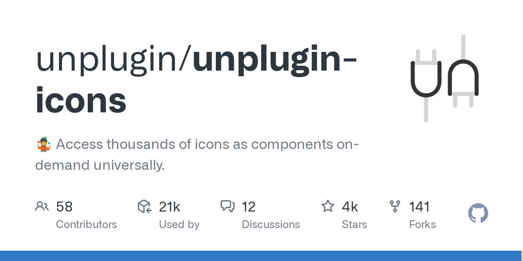 GitHub - antfu/unplugin-icons: 🤹 Access thousands of icons as components on-demand universally.