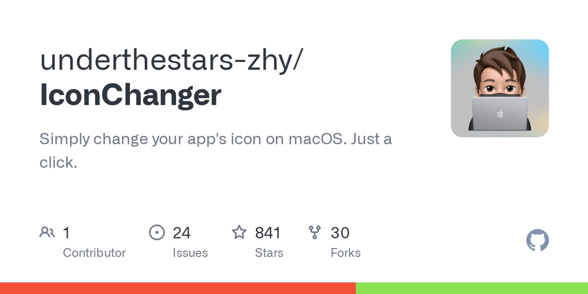 GitHub - underthestars-zhy/IconChanger: Simply change your app's icon on macOS. Just a click.