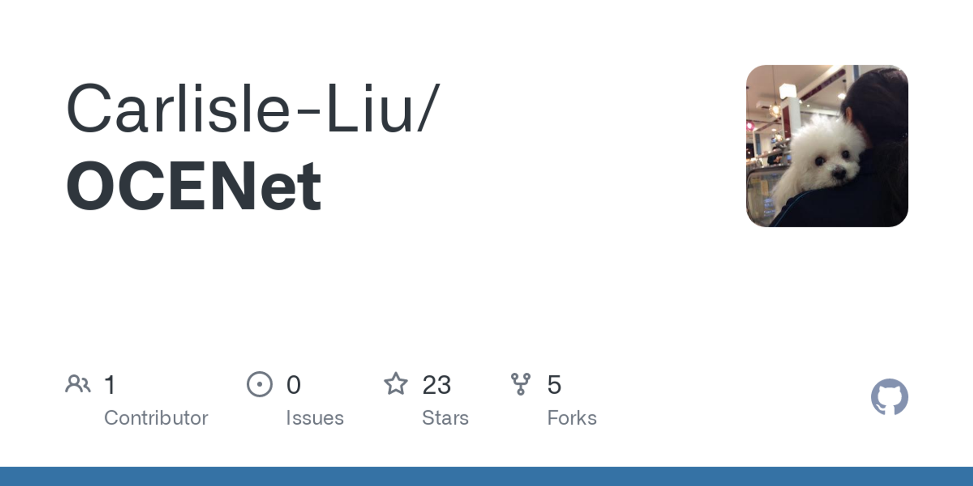 GitHub - Carlisle-Liu/OCENet