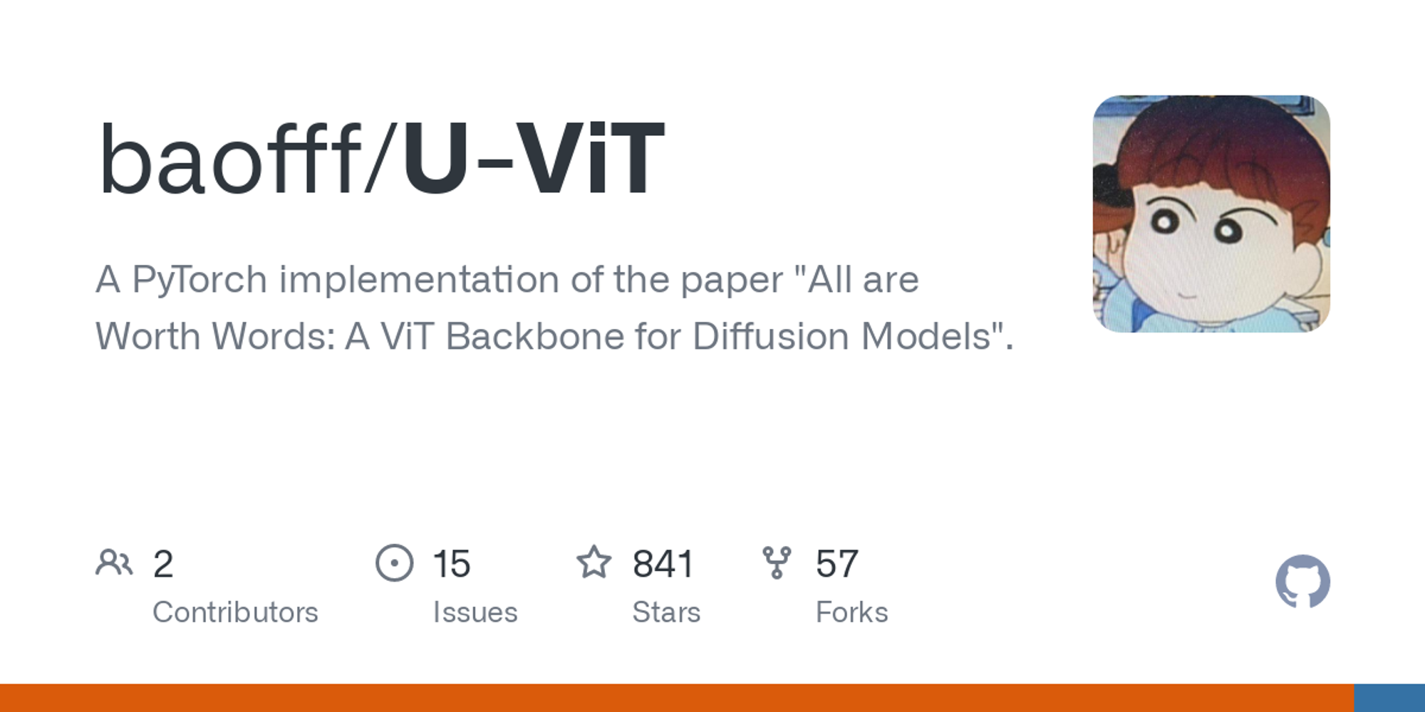 GitHub - baofff/U-ViT: A PyTorch implementation of the paper "All are Worth Words: A ViT Backbone for Diffusion Models".
