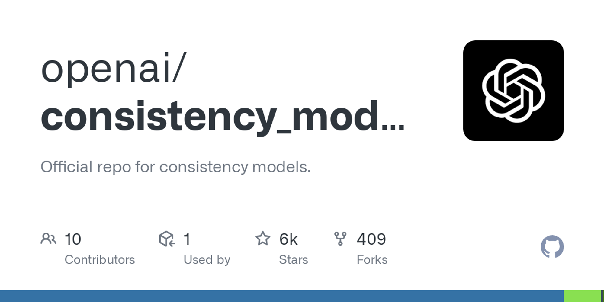 GitHub - openai/consistency_models: Official repo for consistency models.