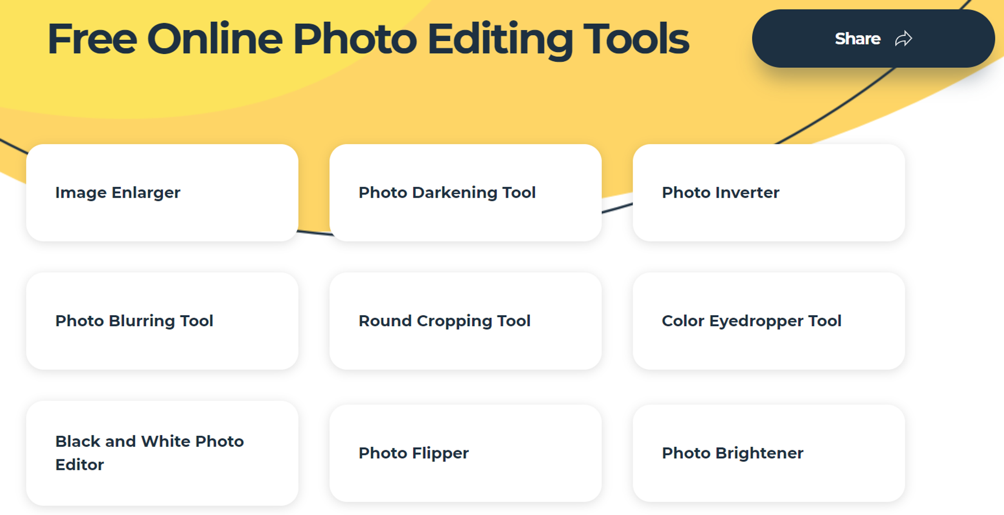 Free Online Photo Editing Tools