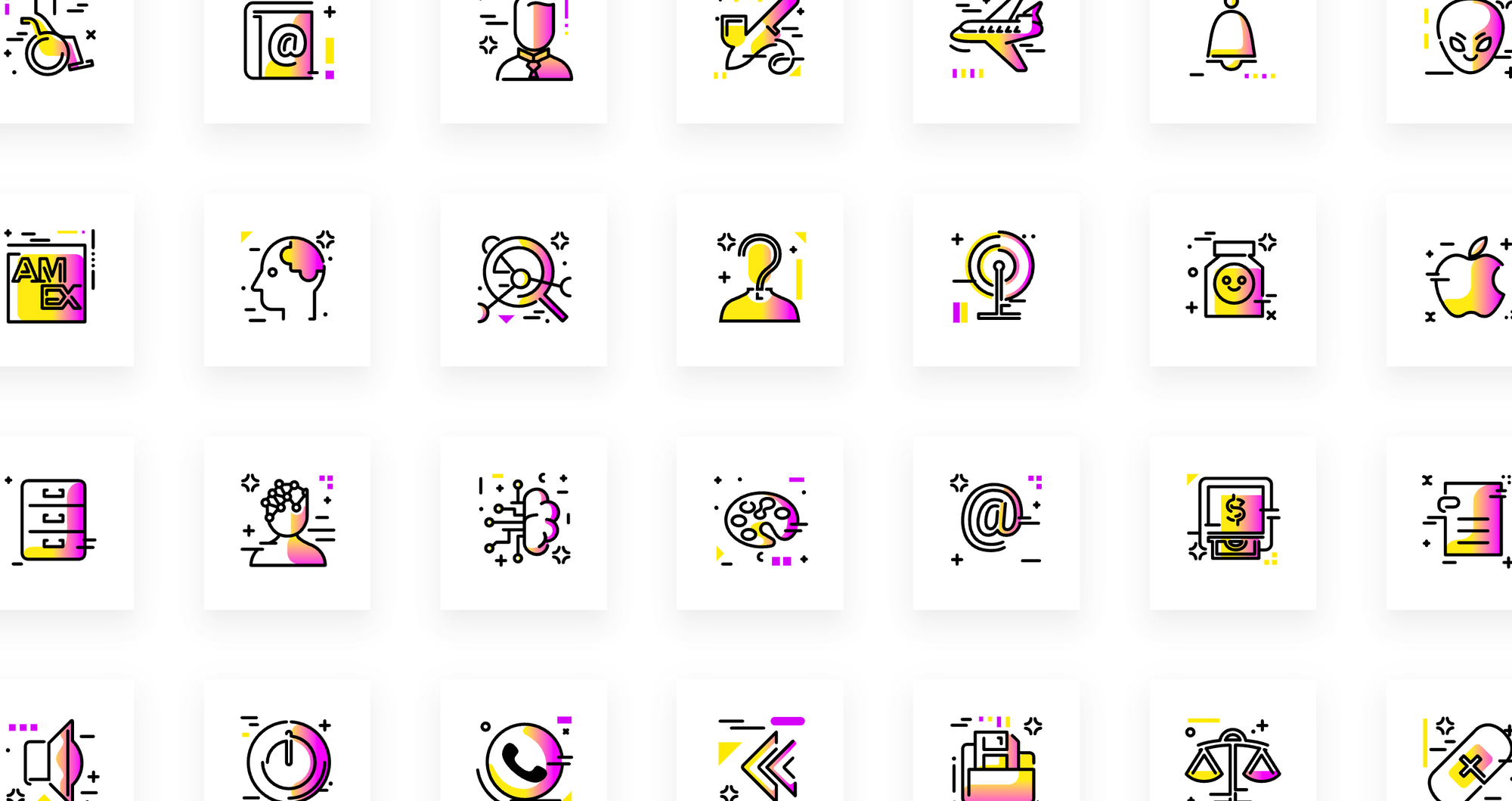 Icon Shock, tool per creare ed esportare icone sfumate