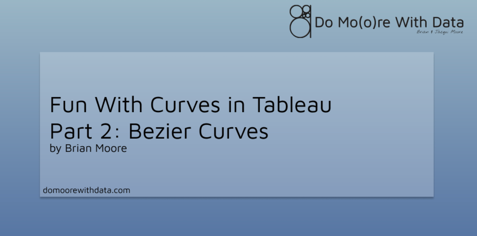 Fun With Curves in Tableau Part 2: Bezier Curves