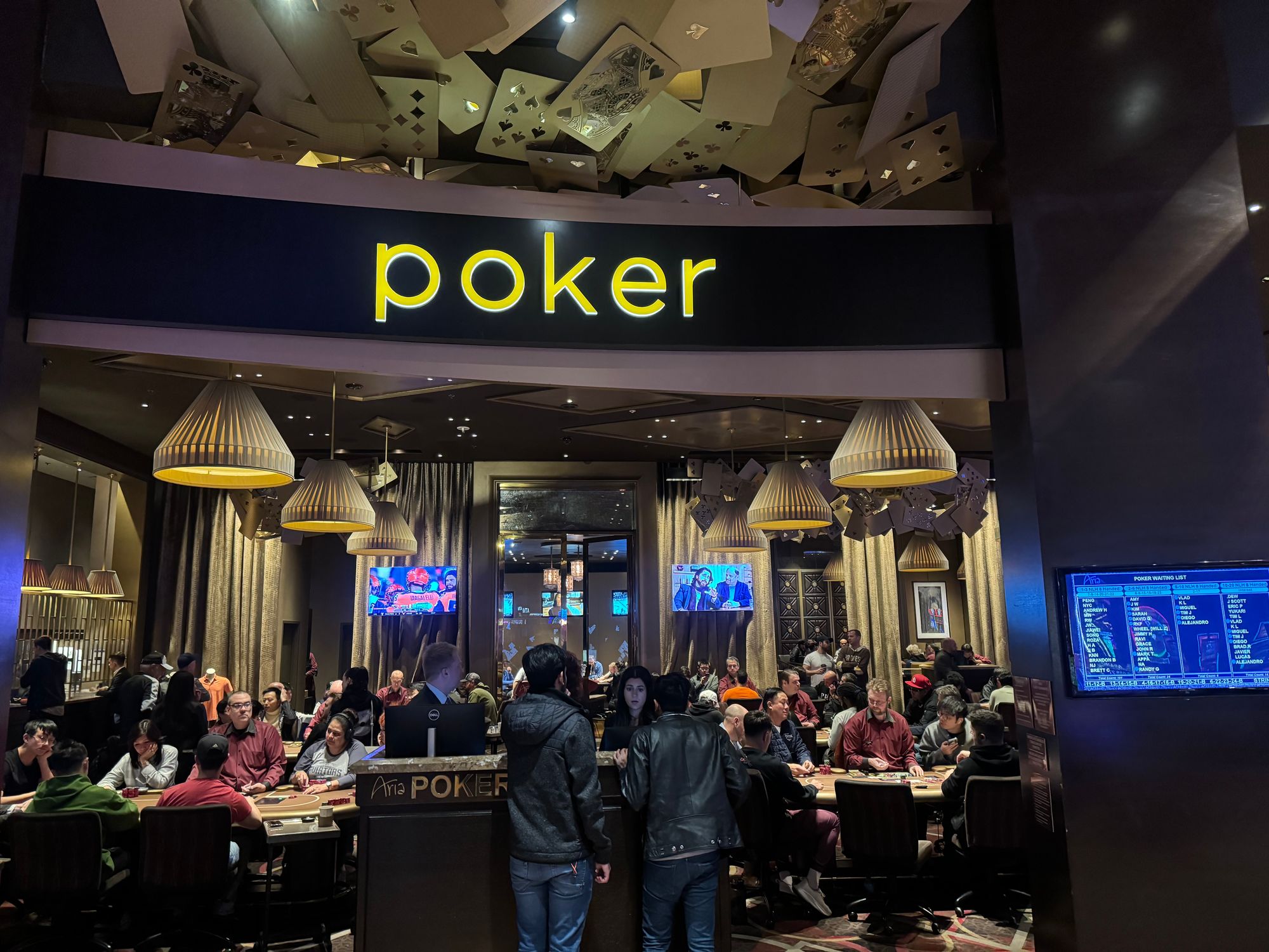 Aria poker room