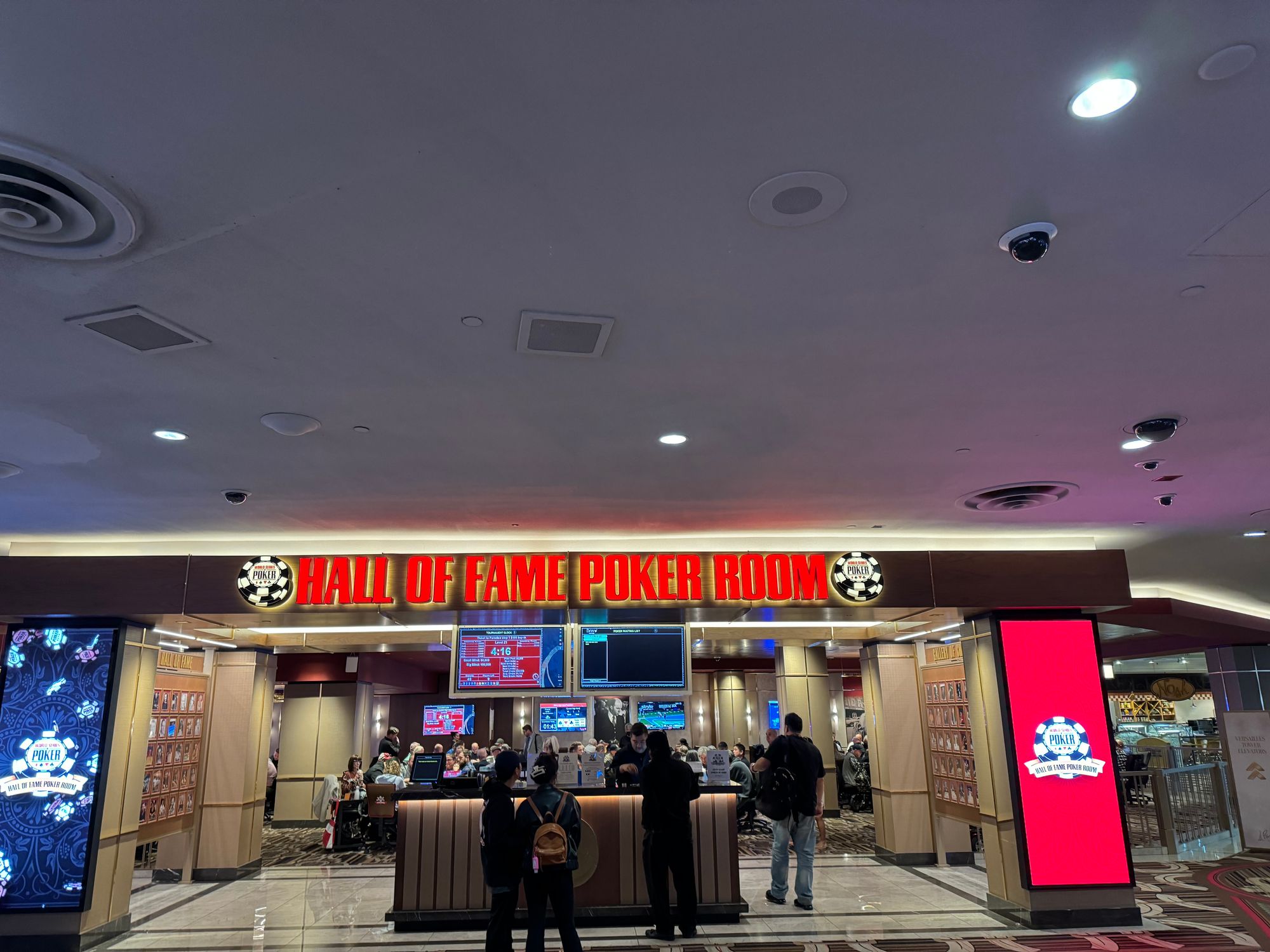  hall of fame poker room