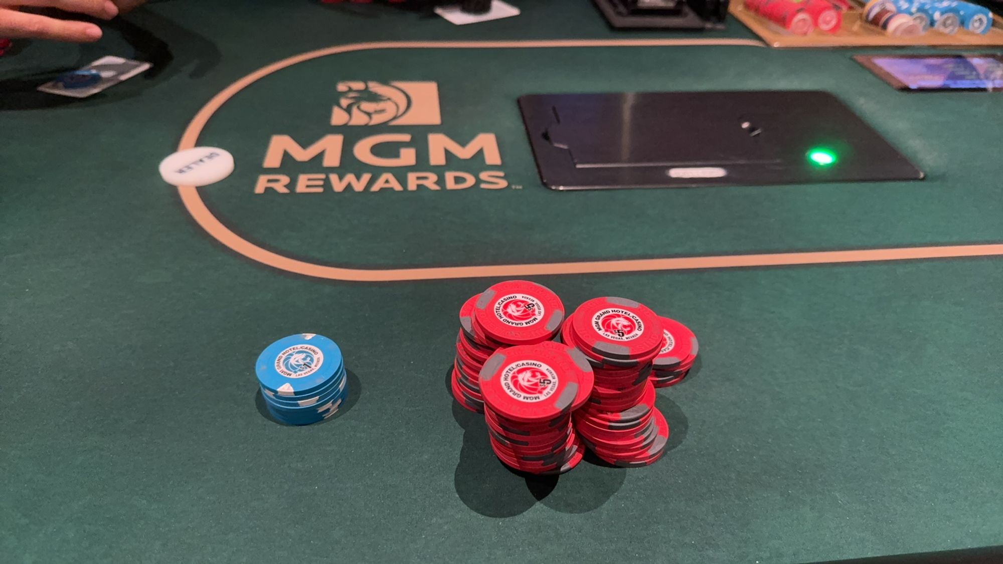 MGM poker room