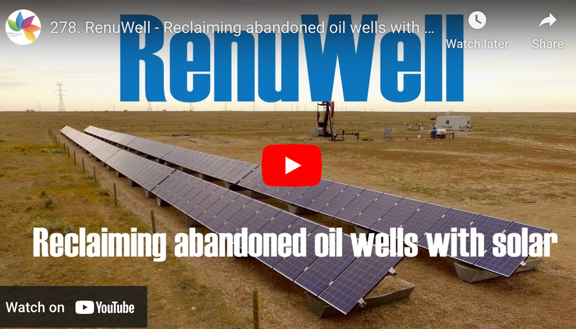 Solar breathes new life into abandoned oil wells