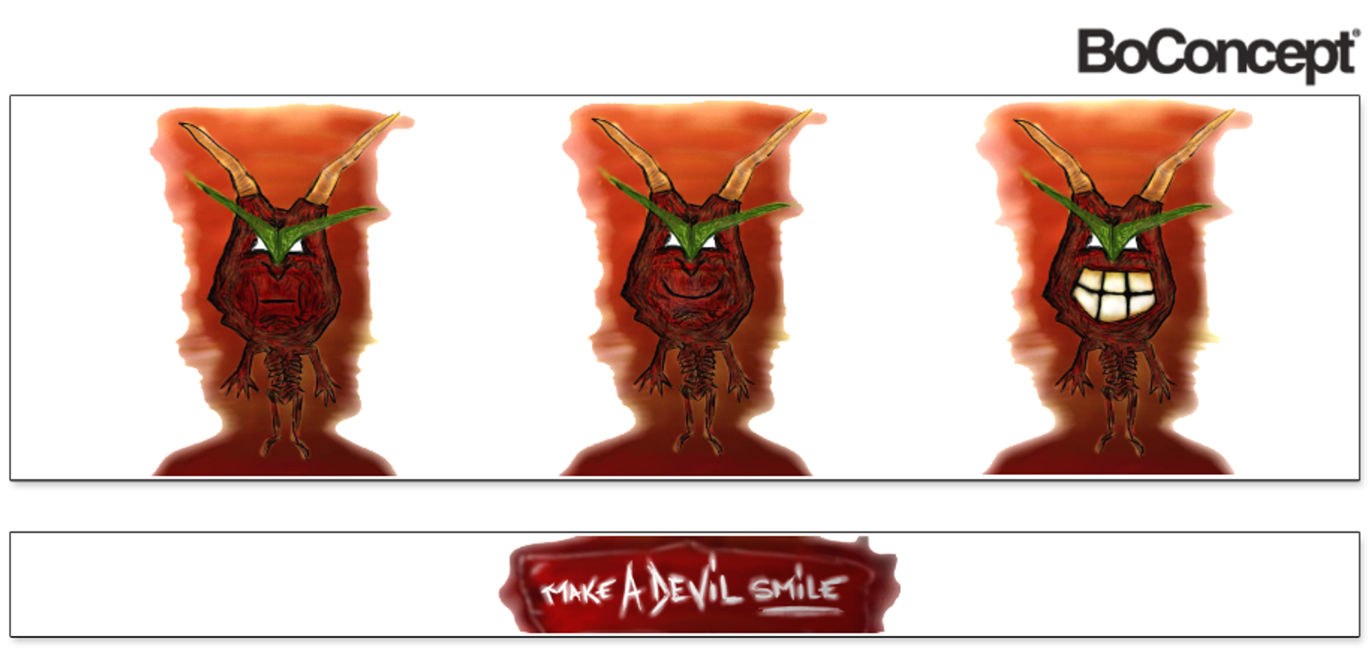 make a devil smile
