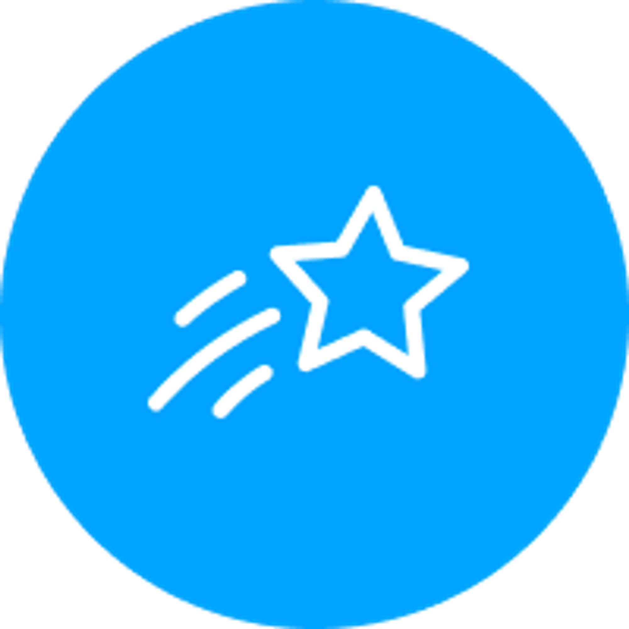 Shooting star icon