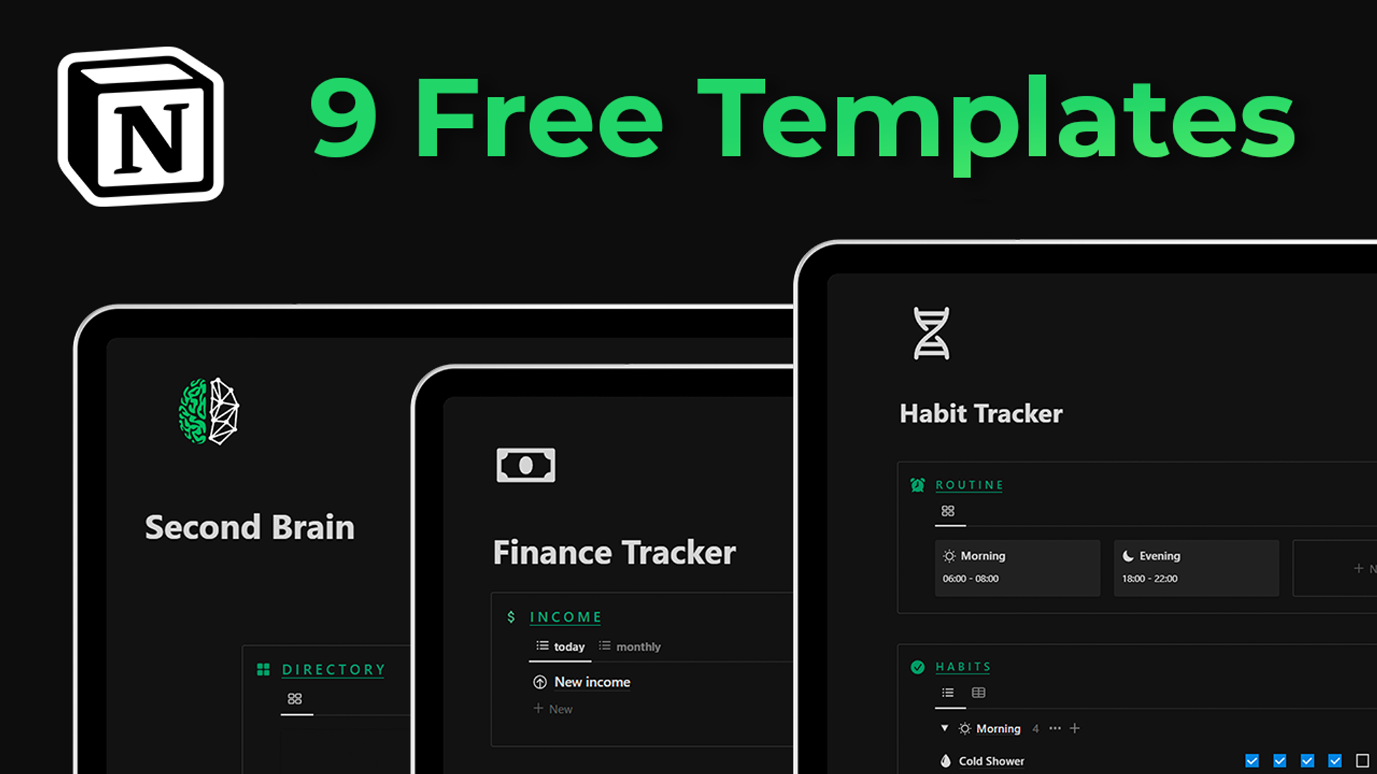 9 Free Notion Templates that will 10x your productivity!