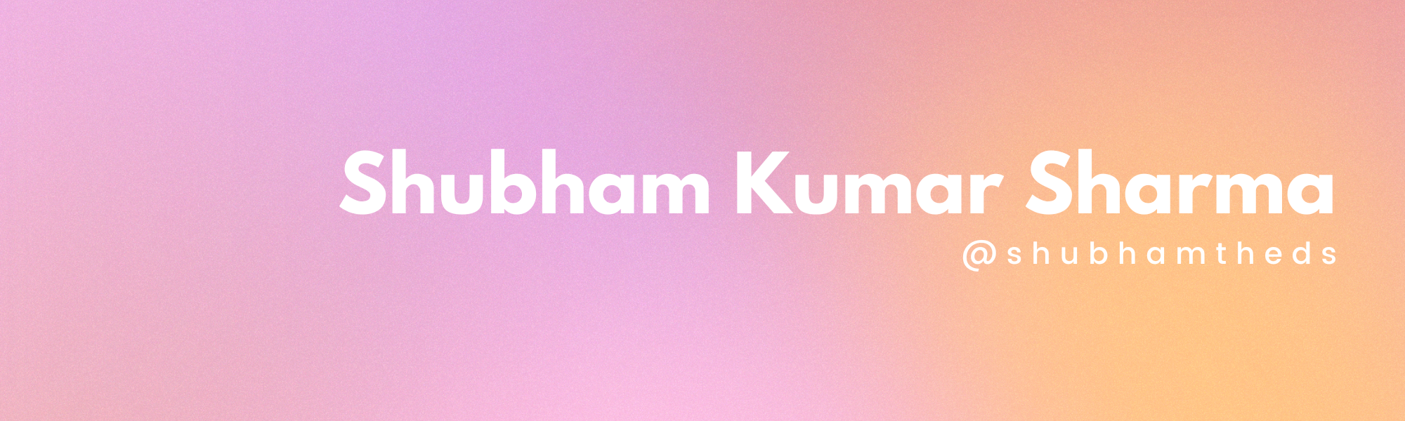 Shubham Kumar Sharma