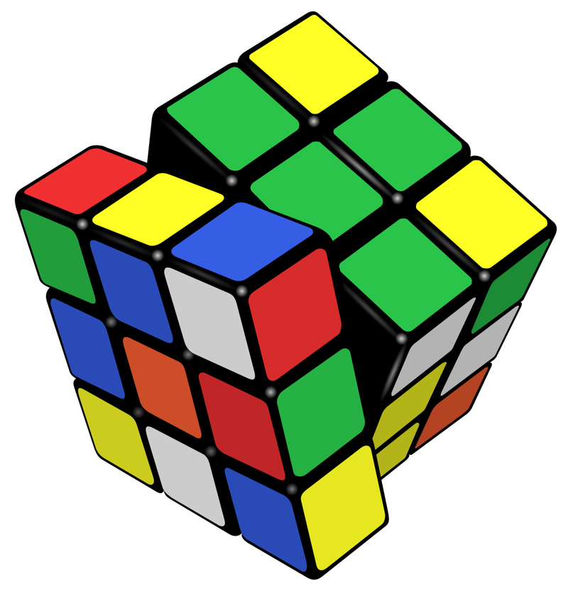 Научить иностранца собирать кубик Рубика