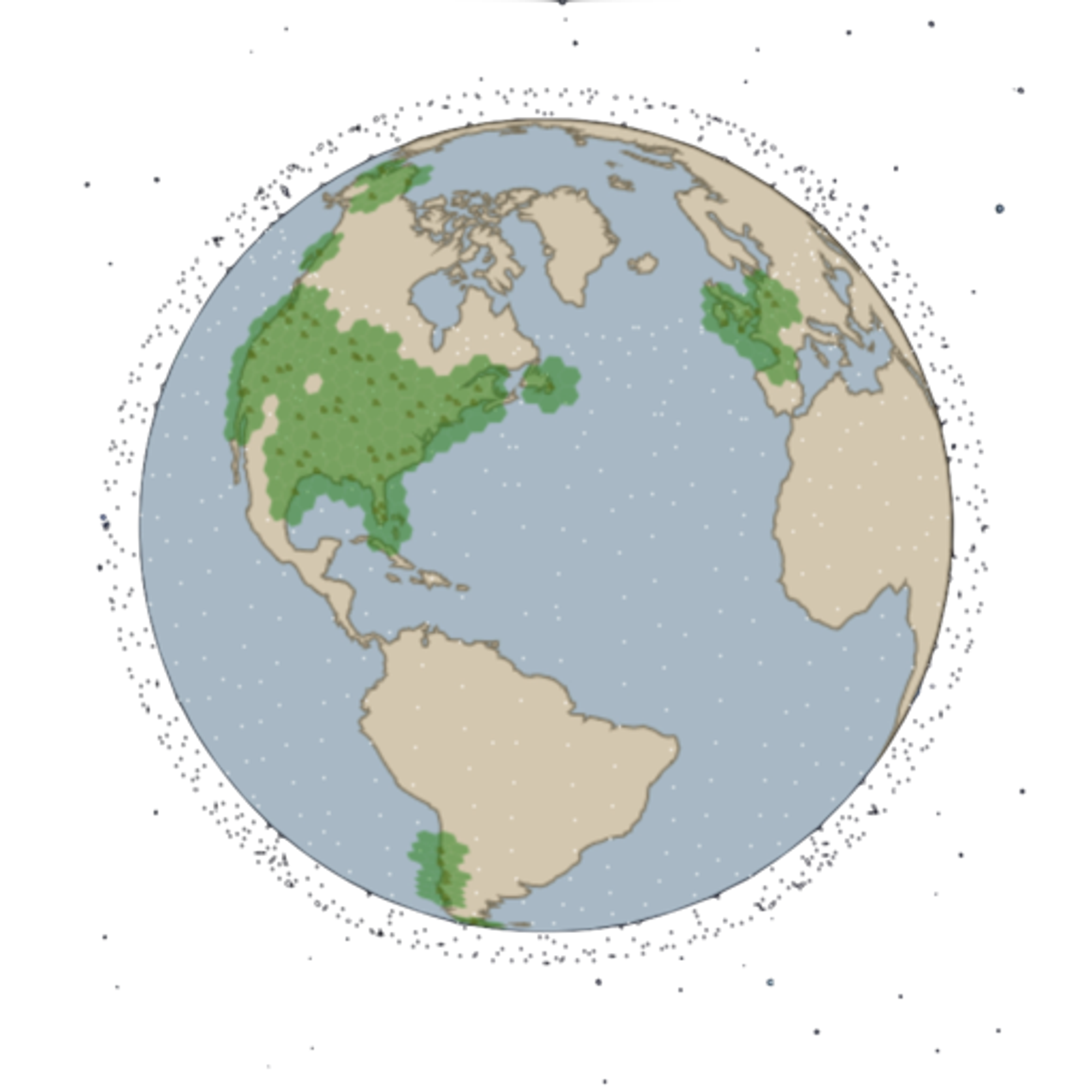 Starlink satellite tracker