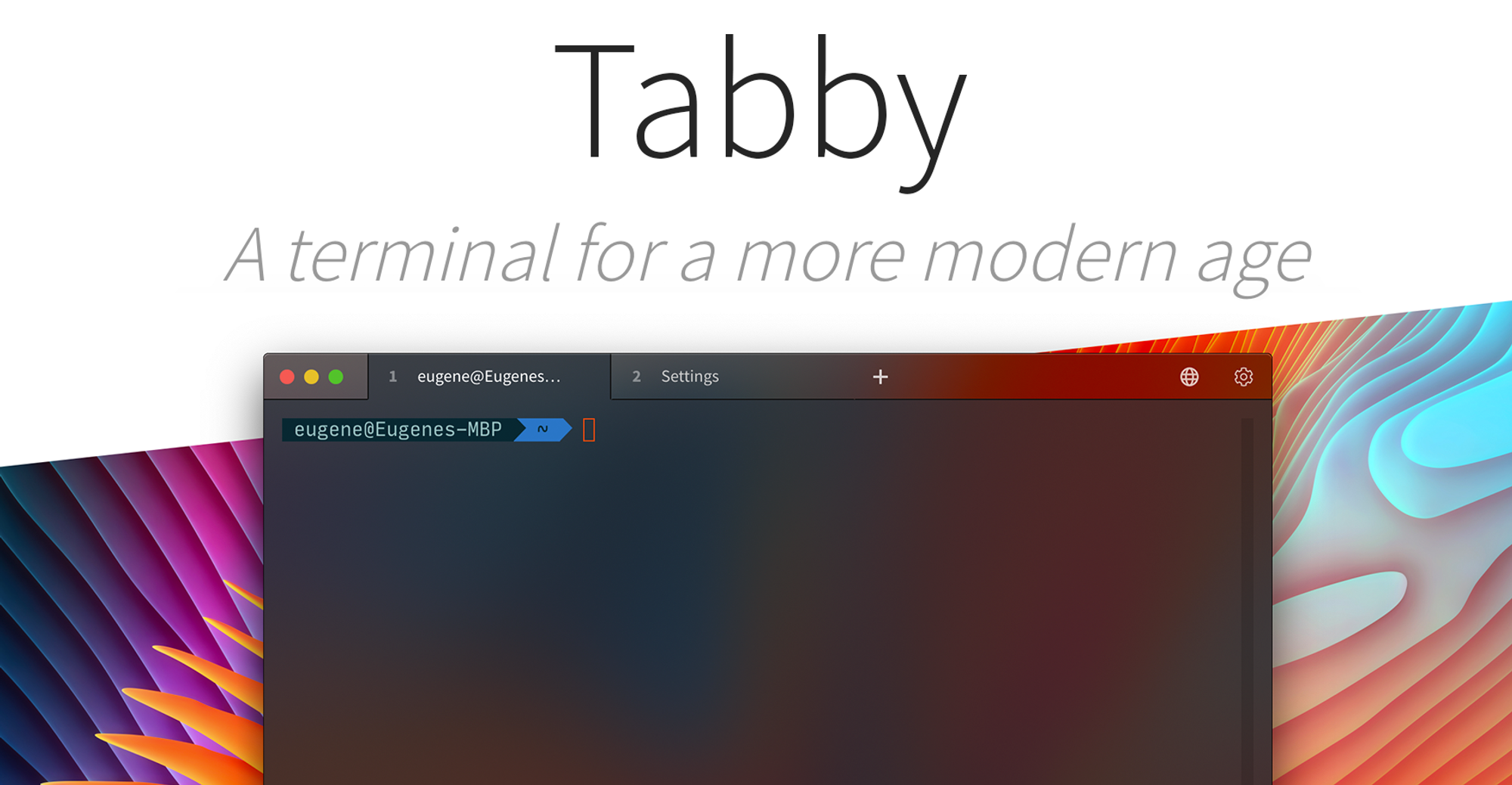 Tabby - a terminal for a more modern age