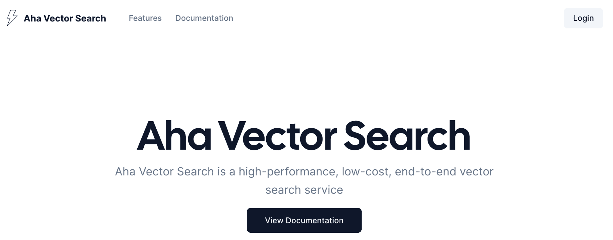 Aha Vector Search