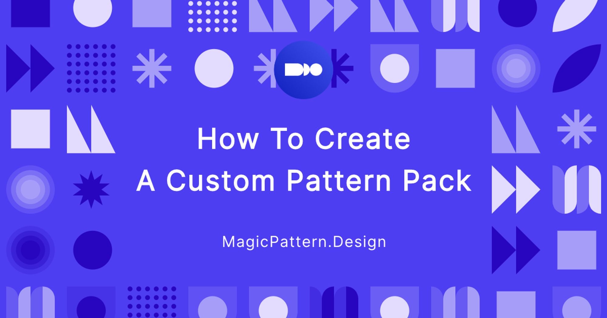 How to create a custom pattern pack