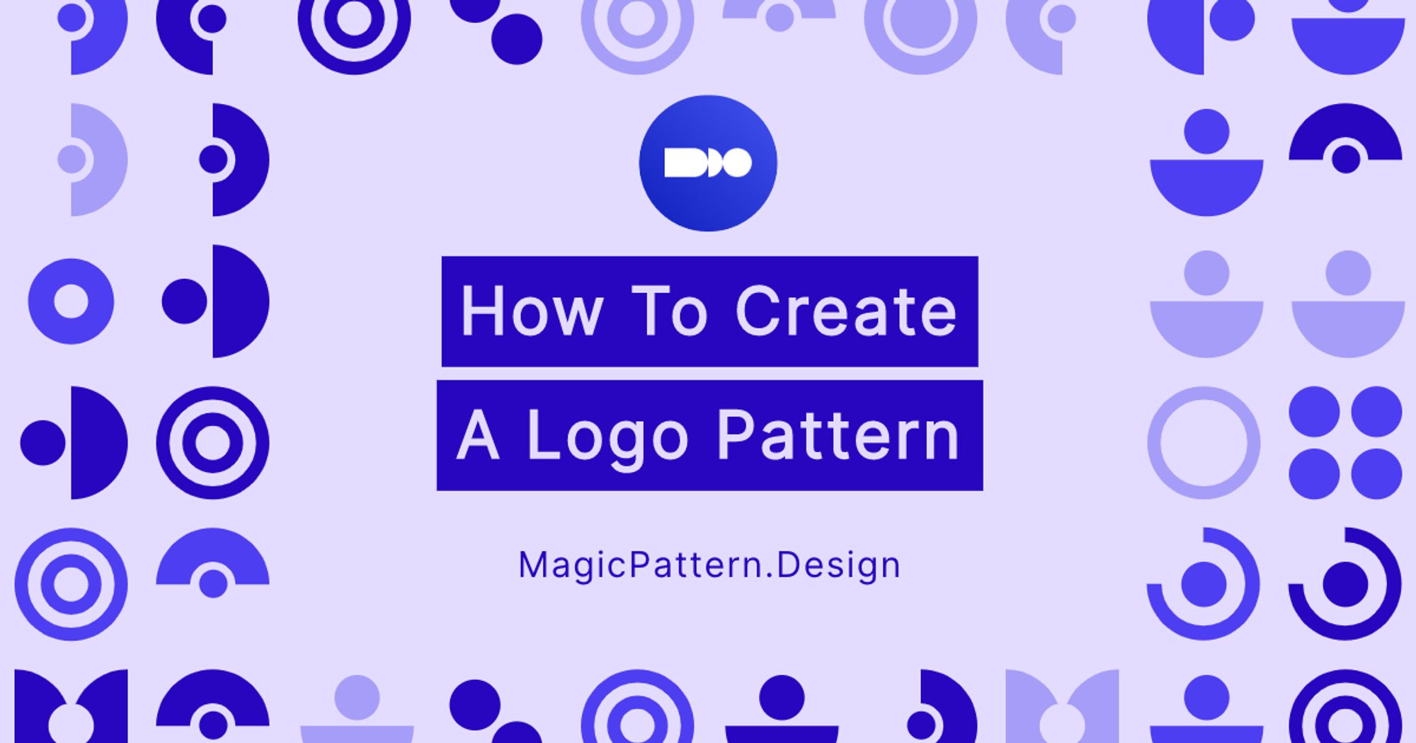 How to create a logo pattern